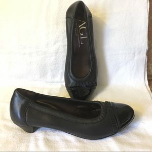 ATTILIO GIUSTI LEOMBRUNI AGL leather Heel Flats